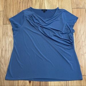 Lane Bryant • Knit Kit Ruched Top 14/16